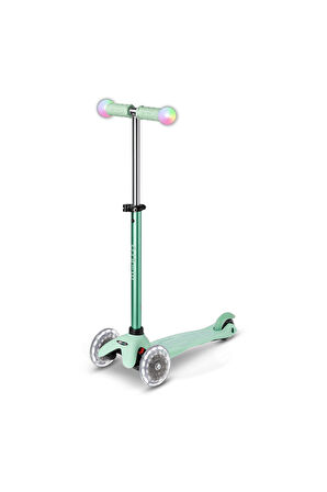 Micro Mini2Grow Deluxe Magic 3 Tekerlekli Scooter LED Mint