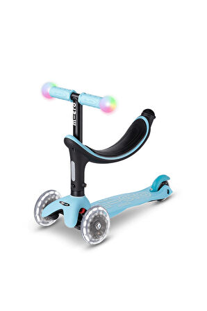 Micro Mini2Grow Deluxe Magic 3 Tekerlekli Scooter LED Blue