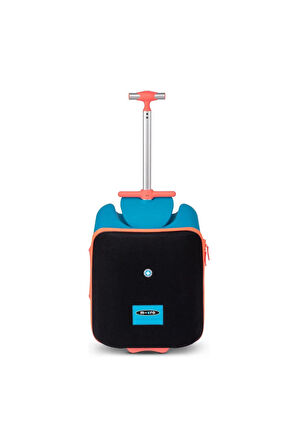 Micro Ride On Luggage Eazy Scooter Bagaj Ocean Blue