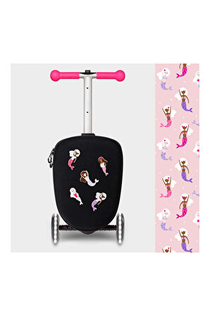 Micro Scooter Luggage Junior Velcro Pink