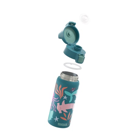 Sigg Therm One Çocuk Matarası 500ml Blue World 6022.90