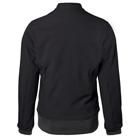 METROPOLE Softshell Korumalı Motosiklet Montu Siyah – Su ve Rüzgar Geçirmez