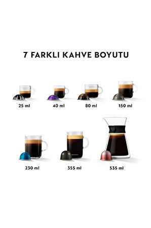 Nespresso Vertuo Latissima Kahve Makinesi,Beyaz