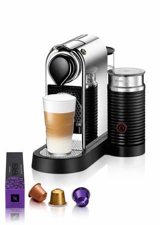Nespresso Citiz Platinium C145 & Aeroccino 3 Süt Köpürtücülü Set