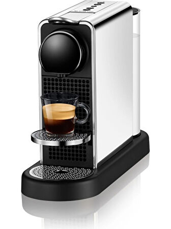 Nespresso C140 Citiz Kahve Makinesi,Platinum Outlet