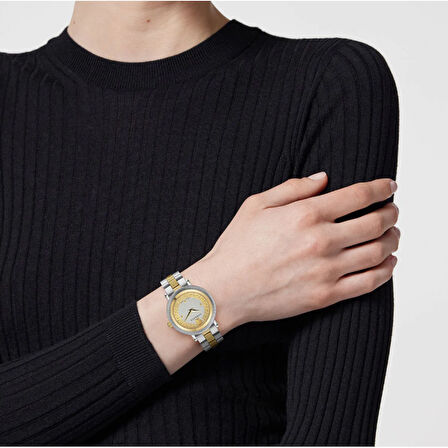 Versace VRSCVE7F00423 Kadın Kol Saati VE7F00423
