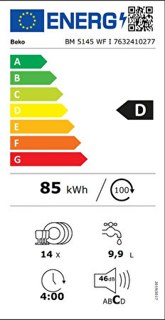 Beko BM 5145 WF I Bulaşık Makinesi