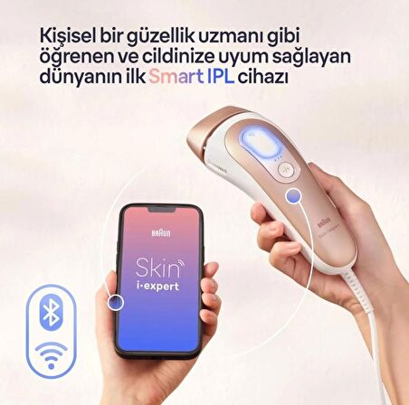 Braun Smart IPL Skin i·expert, Evde Epilasyon, Kese, Venus Tıraş Makinesi, 2 Başlıklı, PL7147