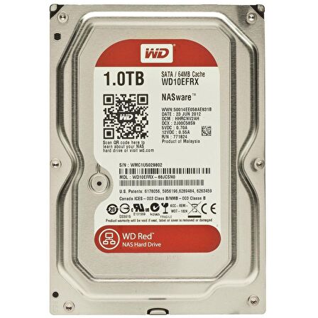 WD 5400Rpm 3.5 İnç 1 TB Sata 150 MB/s SSD 