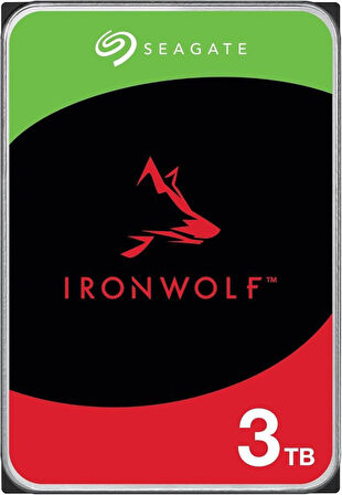 Seagate IronWolf ST3000VN006 SATA 3.0 5400 RPM 3.5" 3 TB Harddisk - Outlet