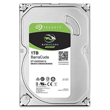 Seagate Barracuda 3.5 inç 1 TB 7200 RPM 156 MB/s Sata 3.0 Harddisk 