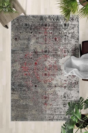 Kaymaz Taban Yıkanabilir Halı – Mutfak, Salon, Yatak Odası için Modern Dijital Baskı Halı (SLNHALI58