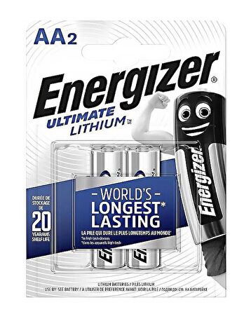 Energizer Ultimate Lityum AA Kalem Pil 2li