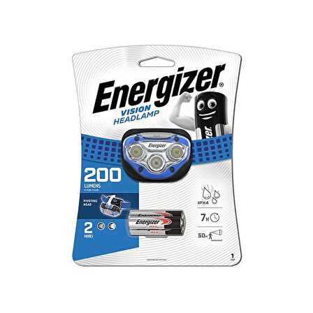 Energizer 200 Lumens Pilli Kafa Lambası