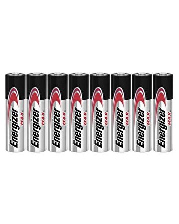 Energizer Max Alkaline AAA İnce Pil 4+4 AAA LR03