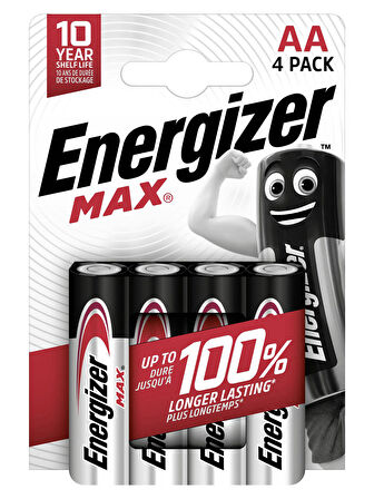 Energizer AA 4'lü Kalem Pil