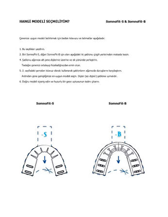 SomnoFit-S,  Mandibular (Alt Çene) İlerletme Aparatı