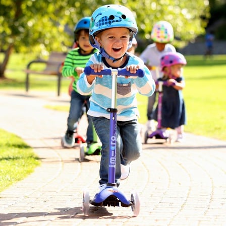 Micro Mini Scooter 3 in 1 Deluxe Blue MMD014