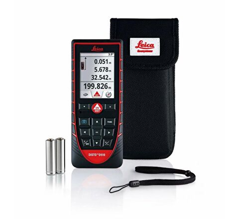 LEICA DISTO D510 Bluetooth ve Kameralı Lazer Metre (200 Metre)