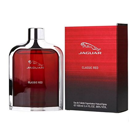 Jaguar Classic Red EDT Çiçeksi Erkek Parfüm 100 ml  