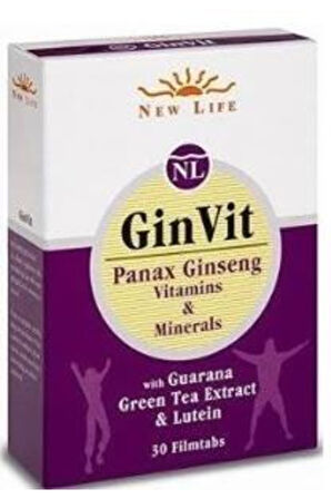 NEW LIFE GINVIT LC 30 TABLET