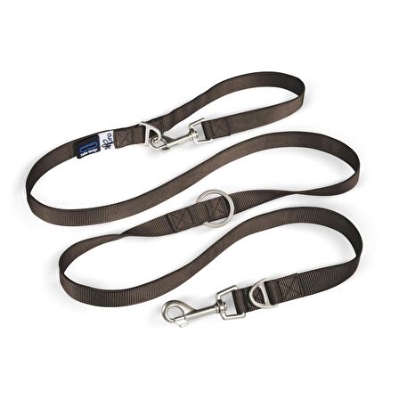 Adjustable Leash Naylon Brown L