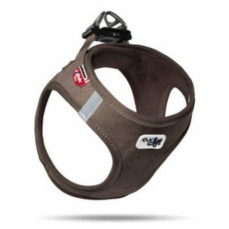 Cord Vest Köpek Göğüs Tasması Brown 3XS