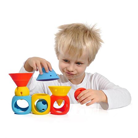 Moluk Building Genius - Primary Blue, Red,Yellow