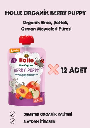 Holle  Panda Peach 12'Li Paket