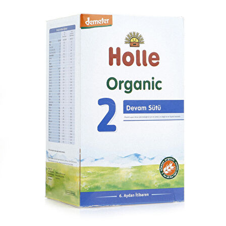 Holle Organik 2 Prebiyotik Devam Sütü 600 gr