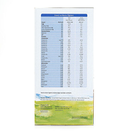 Holle Organik 2 Prebiyotik Devam Sütü 600 gr