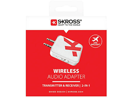 SKROSS Kablosuz Ses Adaptörü Beyaz