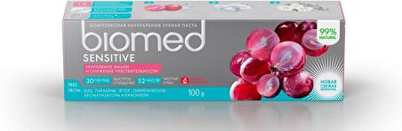 Biomed Sensitive Tam Koruma Doğal Diş Macunu 100 g 