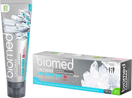 Biomed Calcimax Diş Hassasiyeti Florürsüz Diş Macunu 100 g 