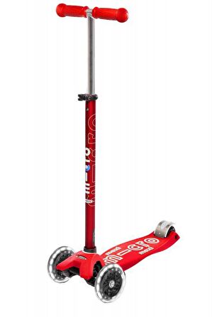 Micro Maxi Deluxe Red Led'li Scooter MMD068