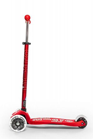 Micro Maxi Deluxe Red Led'li Scooter MMD068