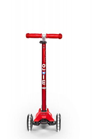 Micro Maxi Deluxe Red Led'li Scooter MMD068