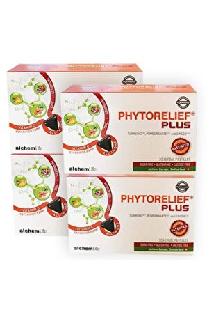 Phytorelief Plus 30 Pastil 4'lü Paket