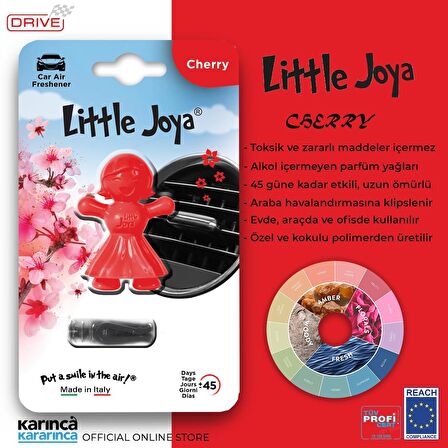 Little Joya Cherry Kalorifere Geçme Oto Kokusu Kiraz