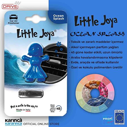 Little Joya Ocean Splash Kalorifere Geçme Oto Kokusu Okyanus Sıçraması