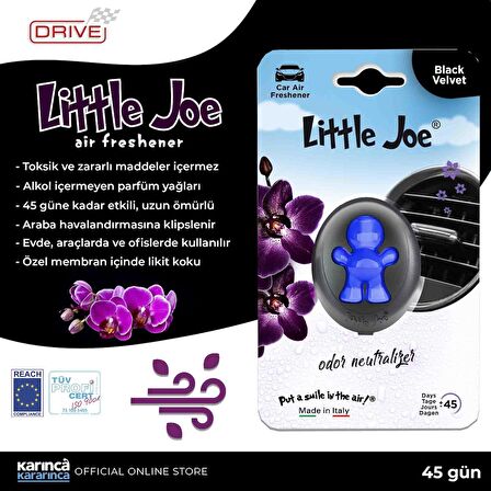 Little Joe Membrane Araba Kokusu Black Velvet  (Siyah Kadife)