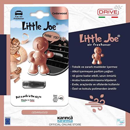 Little Joe Thums Up Cedar Wood Kalorifere Geçme Oto Kokusu Sedir Ağacı