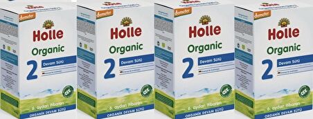 HOLLE ORGANİK 2 DEVAM SÜTÜ ( 4 PAKET)