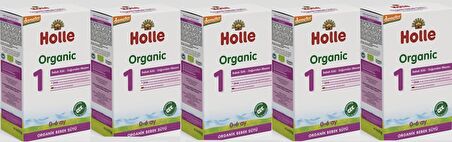 HOLLE ORGANİK 1 BEBEK SÜTÜ ( 5 PAKET)