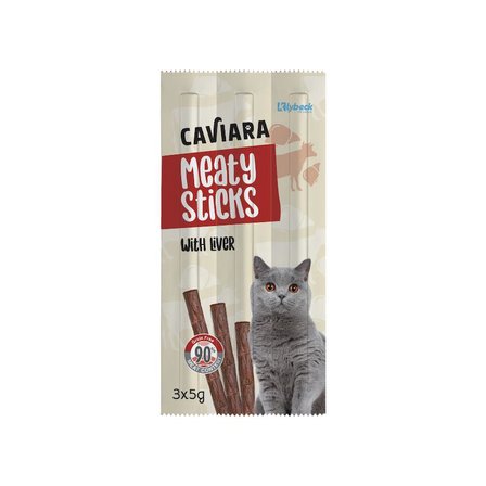Caviara Ciğerli Kedi Ödül Maması 3X5 gr 