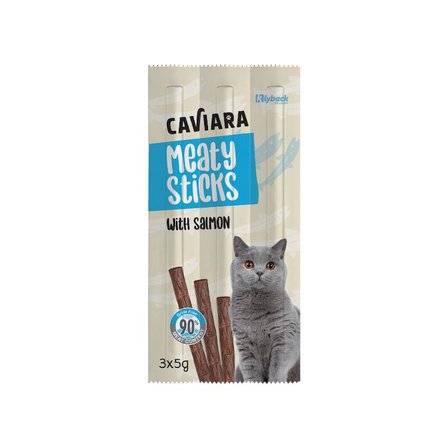 Caviara Somonlu Kedi Ödül Maması 3X5 gr 