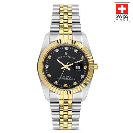 INSPIRATION JWL04111 (Sellita SW100, 25 Jewels Otomatik Mekanizmalı, Swiss Made) Kadın Kol Saati
