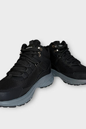 Kadın Su İtici Soğuk Geçirmez Trekking & Outdoor Bot SİYAH - FÜME