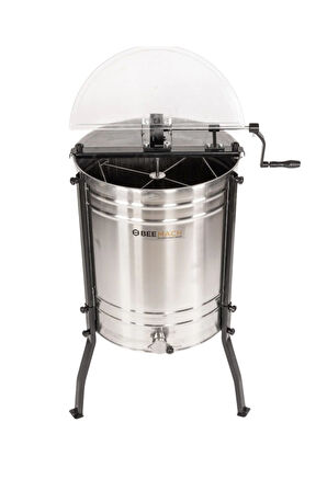 Beemach 430E Kalite 2 Teneke 4'lü Manuel Bal Süzme Makinesi