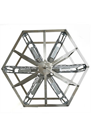 Beemach 430E Kalite 2,5 Teneke 6'lI Motorlu Zaman Ayarlı Tam Otomatik Yatarlı Bal Süzme Makinesi